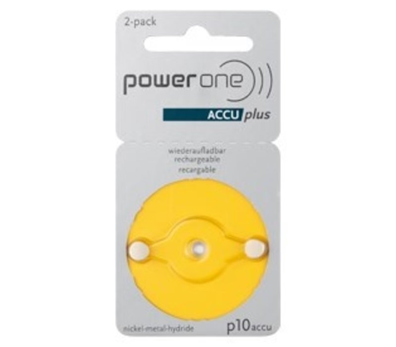 PowerOne p10 ACCU plus - 1 Päckchen