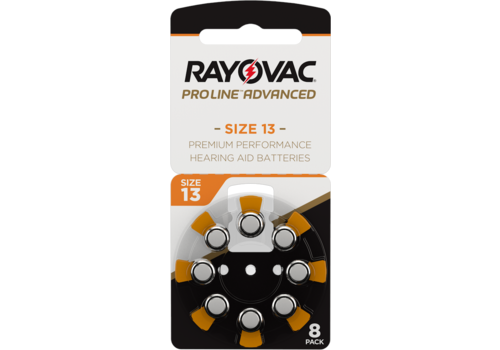 Rayovac Rayovac 13 ProLine Advanced (Packung/8) - 1 Päckchen