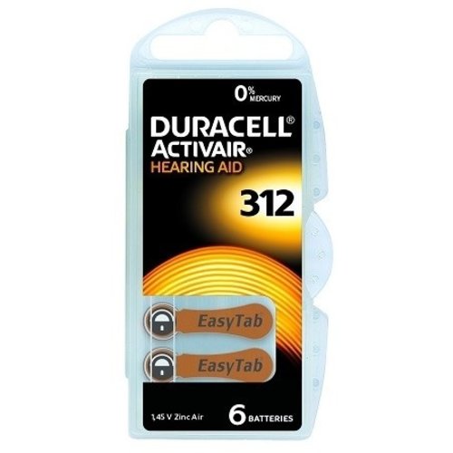 Duracell Duracell 312 Activair EasyTab - 1 pakje