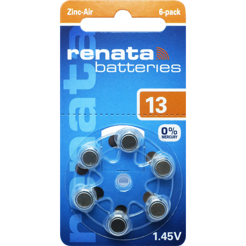 Renata (Swiss) Renata (Maratone+) ZA13 Mercury-Free – 10 packs (Swiss design) **CLEARANCE** Renata (Swiss) Renata (Maratone+) ZA13 Mercury-Free – 10 packs (Swiss design) **CLEARANCE**