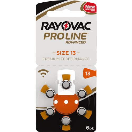 Rayovac Rayovac 13 ProLine Advanced (Premium Performance) Zinc-Air – 20 packs