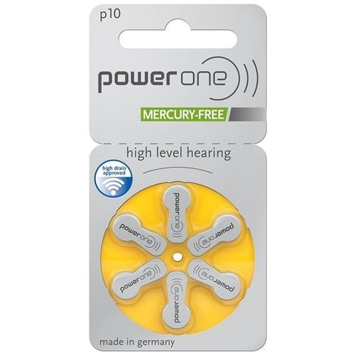 PowerOne PowerOne p10 – 20 packs hearing aid batteries