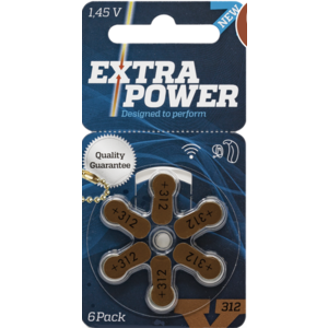 Extra Power (Budget) Extra Power 312 - 20 Päckchen Hörbatterien (TOP ANGEBOT)