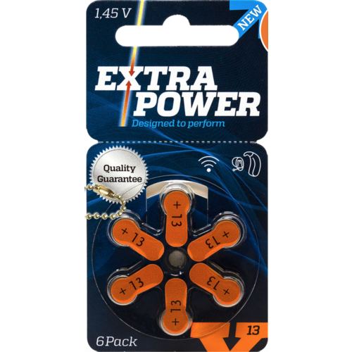 Extra Power (Budget) Extra Power 13 - 1 Päckchen Hörbatterien (TOP ANGEBOT)