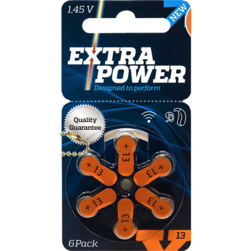 Extra Power (Budget) Extra Power 13 - 20 Päckchen Hörbatterien (TOP ANGEBOT)