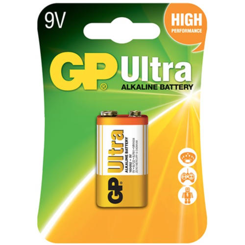 GP GP Alkaline Ultra 9V blok (6LR61) Blister 1