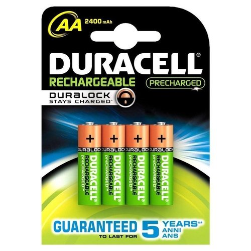 Duracell Duracell AA 2400mAh rechargeable (HR6) - 1 Packung (4 Batterien)