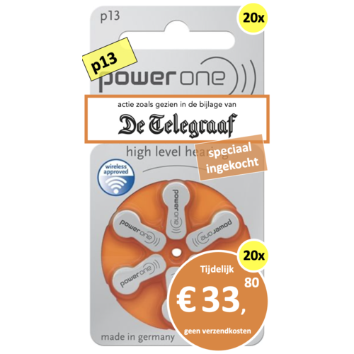 PowerOne PowerOne p13 – 20 packs