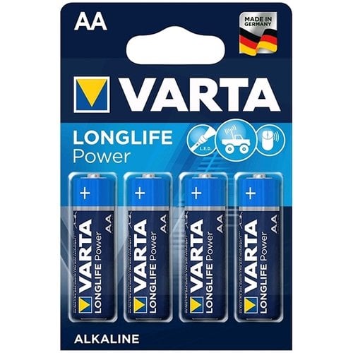 Varta VARTA LONGLIFE POWER ALKALINE AA/LR06- 1 pakje met 4 batterijen