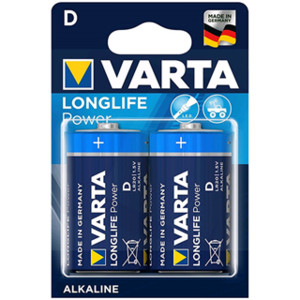 Varta Varta Longlife power alkaline D - 1 pack 2 batteries