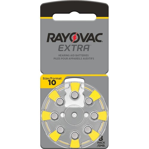 Rayovac Rayovac 10 Extra 10 pakjes - 80 batterijen