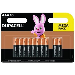 Duracell Duracell Alkaline AAA Mignon LR3 - 1 Packung (10 Batterien)