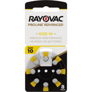 Rayovac Rayovac 10 ProLine Advanced (packung/8) - 10 Päckchen