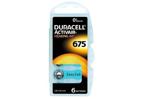 Duracell Duracell 675 Activair EasyTab - 1 pakje