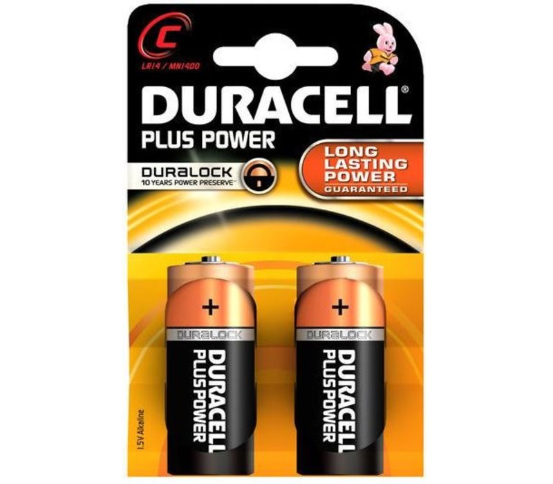 hoog cache Vrijlating Duracell Alkaline Plus Power Duralock C Baby LR14 bij HOORbatterijen.nl  kopen? - Hoorbatterijen.nl