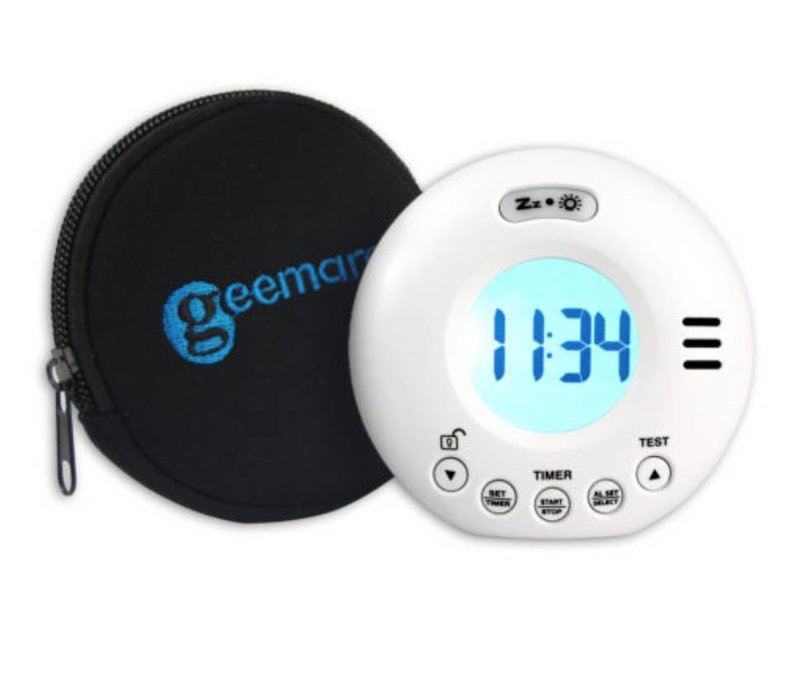 Geemarc Wake n Shake Voyager travel alarm with flash and vibrator