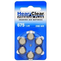 HearClear 675 (PR44) Premium Plus – 20 blisters (120 batteries)