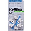 iCellTech iCellTech 675DS (PR44) Platinum – 1 blister (6 batteries)