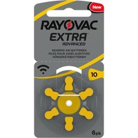 Rayovac 10 (PR70) Extra Advanced – 1 blister (6 batteries)
