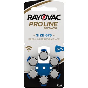 Rayovac Rayovac 675 (PR44) ProLine Advanced Premium Performance - 20  blisters (120 batteries)