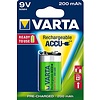 Varta Varta 9V 200mAh rechargeable accu - 1 collis (1 pile)