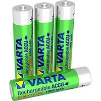 Varta AAA 1000mAh rechargeable (HR03) - 1 pakje (4 batterijen)