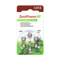 ZeniPower A312 – 1 blister (6 batteries)