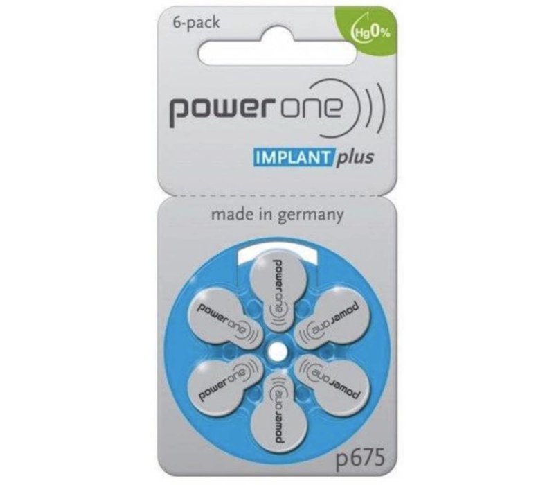 PowerOne p675i+ implant plus - 1 colis (6 pilies IC)