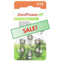 ZeniPower A13 – 10 blisters (60 batteries)