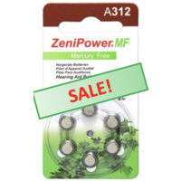 ZeniPower A312 – 20 blisters (120 batteries)