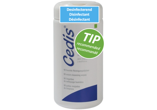 Cedis Cedis cleansing wipes (90x) with handy dispenser