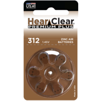 HearClear 312 (PR41) Premium Plus - 20 pakjes (120 batterijen)