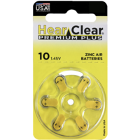 HearClear 10 (PR70) Premium Plus - 10  blisters (60 batteries)