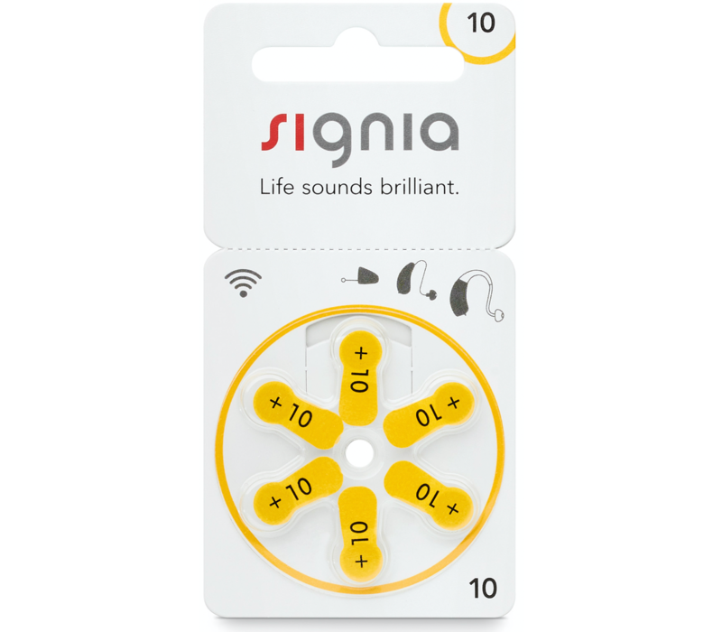 Siemens Signia 10 (PR70) - 1 pakje (6 batterijen)