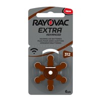 Rayovac Extra Advanced 312 (6 Pack) – PilasMx