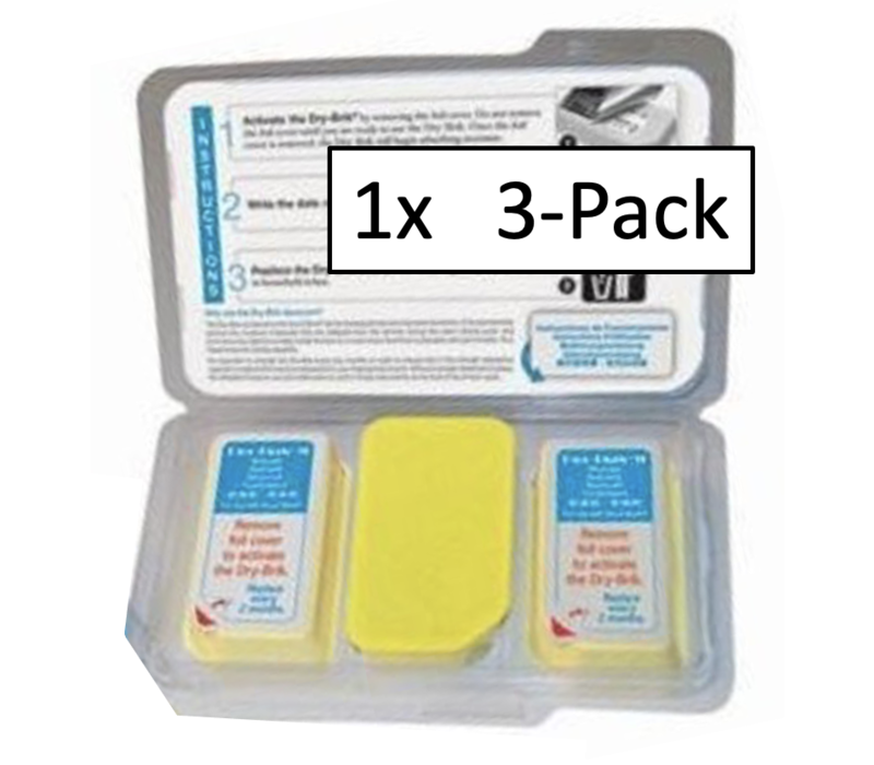 Dry-Brik II - Droogtabletten 3-Pack