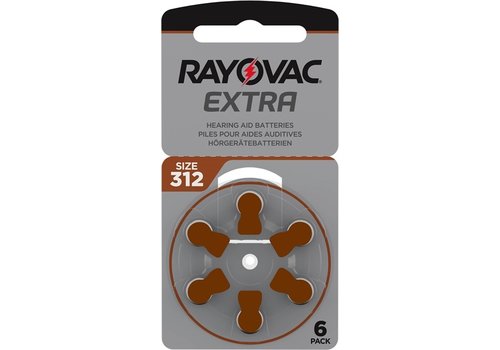 Rayovac Rayovac Extra Advanced 312 - 1 colis