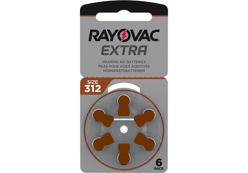 Rayovac Rayovac 312 Extra Advanced (blister/6) - 10 colis