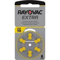 Rayovac 10 (PR70) Extra Advanced – 20 blisters  (120 batteries)