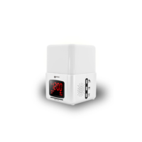 Geemarc réveil Wake 'n Shake light, vibrant et port USB