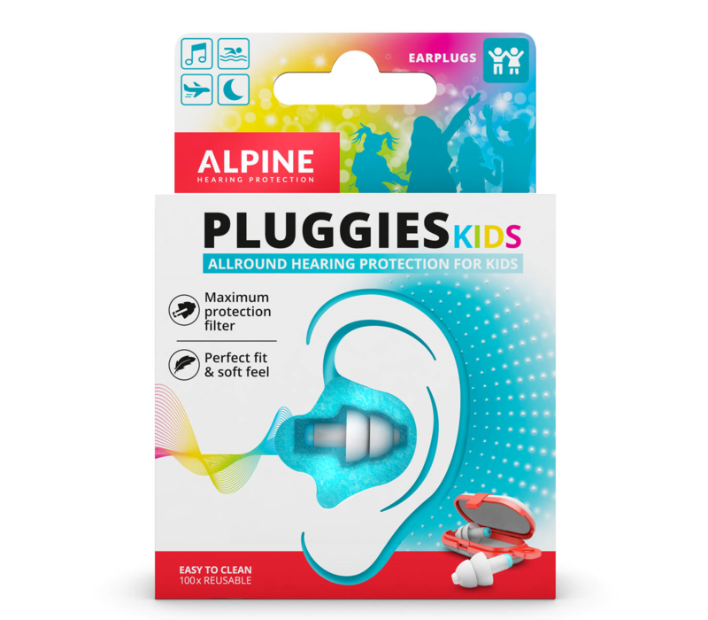 Alpine Pluggies Bouchons d'oreilles pour petits canaux auditifs