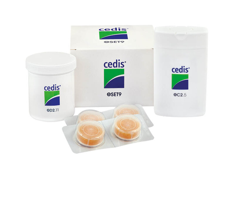 Cedis Cleaning and drying set eSET9 with cleaning wipes