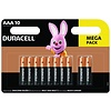 Duracell Duracell Alkaline AAA Potlood LR3 - 1 pakje (10 batterijen)