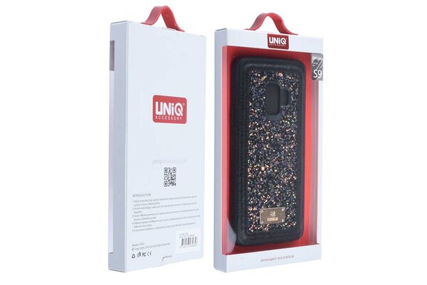 UNIQ Accessory Coque pour Galaxy S9 - Noir (8719273284858) UNIQ Accessory Coque pour Galaxy S9 - Noir (8719273284858)