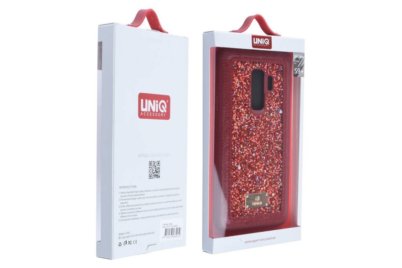 UNIQ Accessory Backcover für Galaxy S9 Plus - Rot (8719273284919) UNIQ Accessory Backcover für Galaxy S9 Plus - Rot (8719273284919)