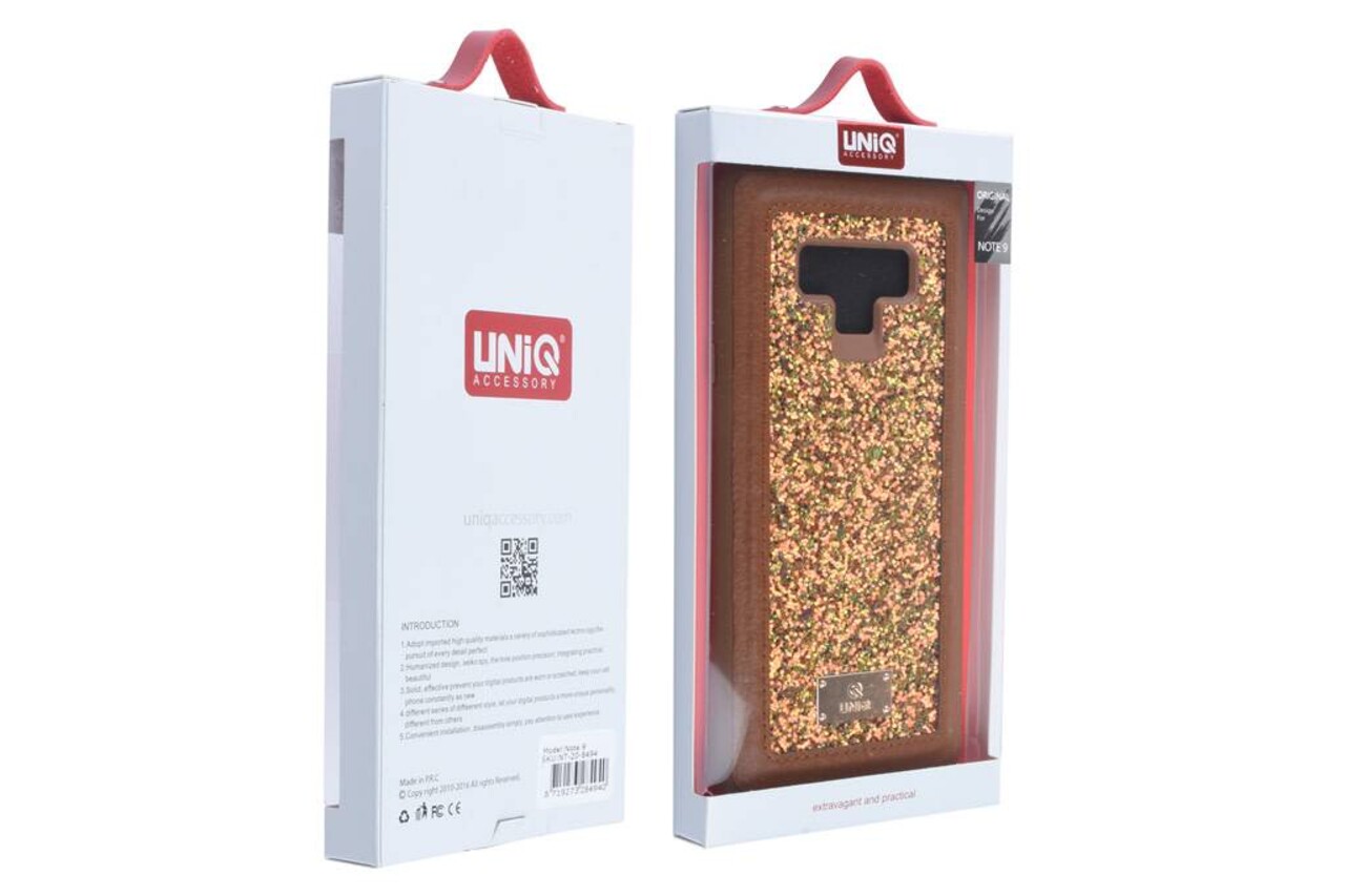 UNIQ Accessory Backcover for Galaxy Note 9 - Brown (8719273284940) UNIQ Accessory Backcover for Galaxy Note 9 - Brown (8719273284940)