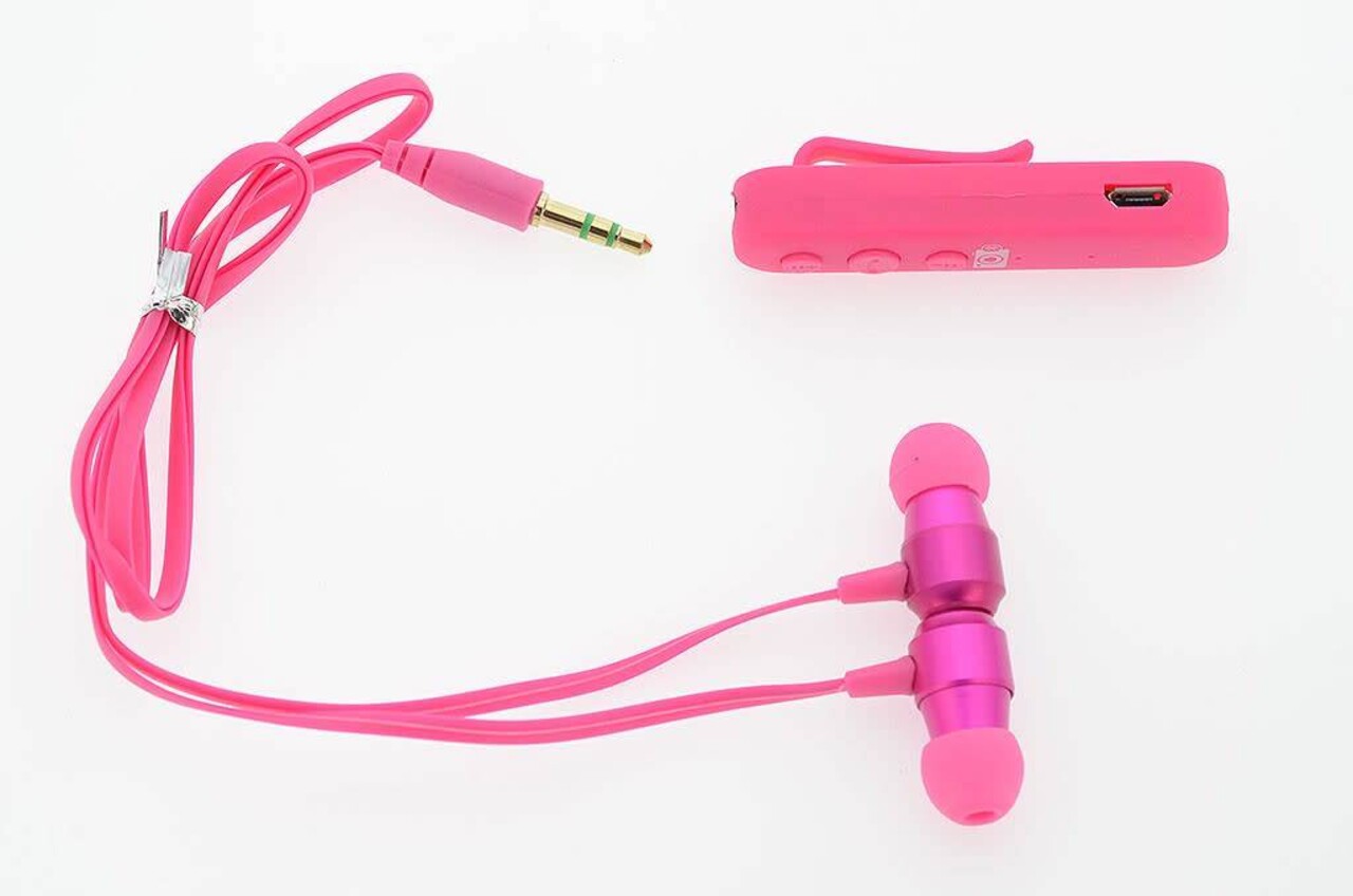 Kopfhörer Pink - Wireless Bluetooth earplugs (8719273237212) Kopfhörer Pink - Wireless Bluetooth earplugs (8719273237212)