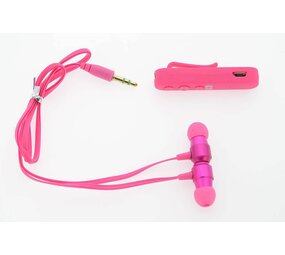 Oordopje Roze Wireless Bluetooth earplugs (8719273237212 ) Oordopje Roze Wireless Bluetooth earplugs (8719273237212 )