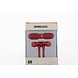 Oordopje Rood Wireless Bluetooth earplugs (8719273237236 ) Oordopje Rood Wireless Bluetooth earplugs (8719273237236 )