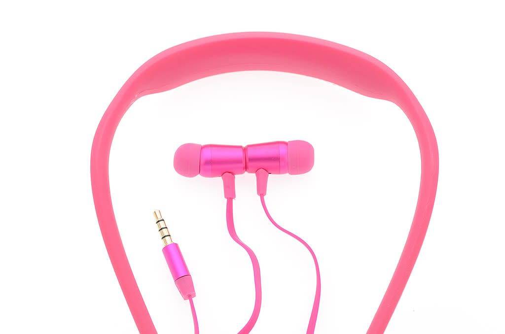 Koptelefoon Roze Stereo headphones (8719273237434 ), foto 6 van 6